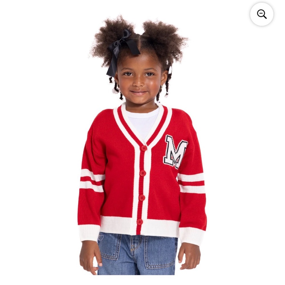 Disney Minnie Mouse Girls Red sweater size 3T